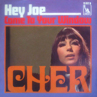 cher single hey joe front germany